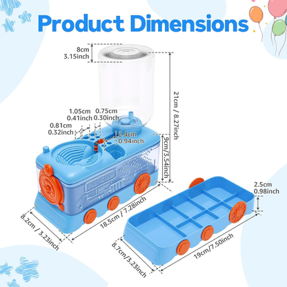 Automatic Brush Washer with Water Change